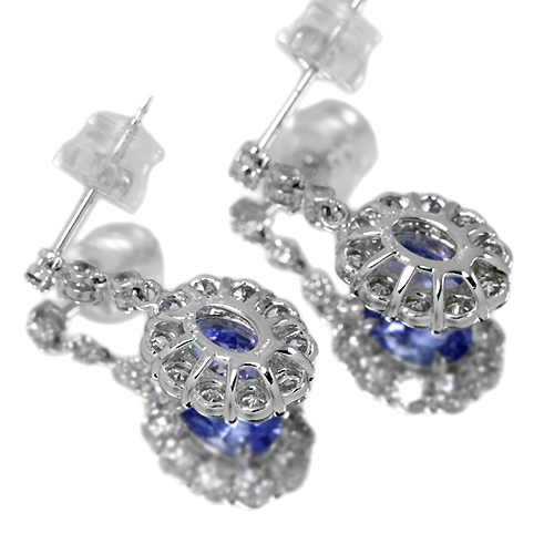 第158回抽選販売＞タンザナイト 1.3ct＆ダイヤモンド1ct プラチナ