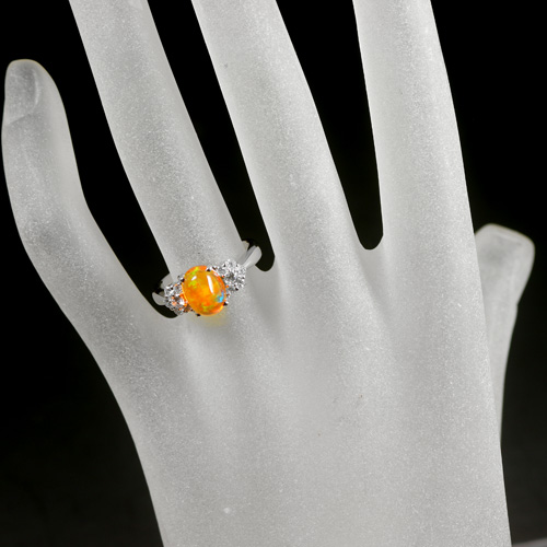 第163回抽選販売＞メキシコ産ファイアオパール 1.4ct
