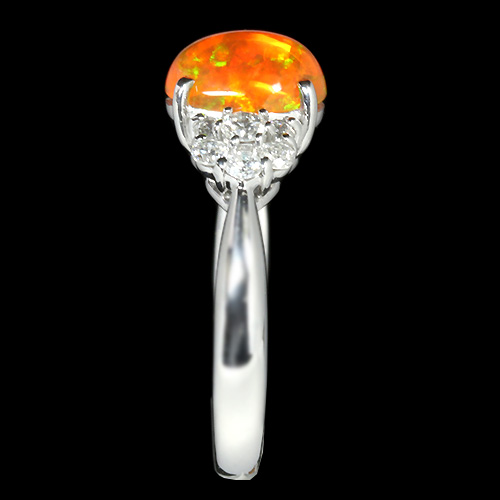 第163回抽選販売＞メキシコ産ファイアオパール 1.4ct