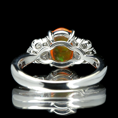 第163回抽選販売＞メキシコ産ファイアオパール 1.4ct