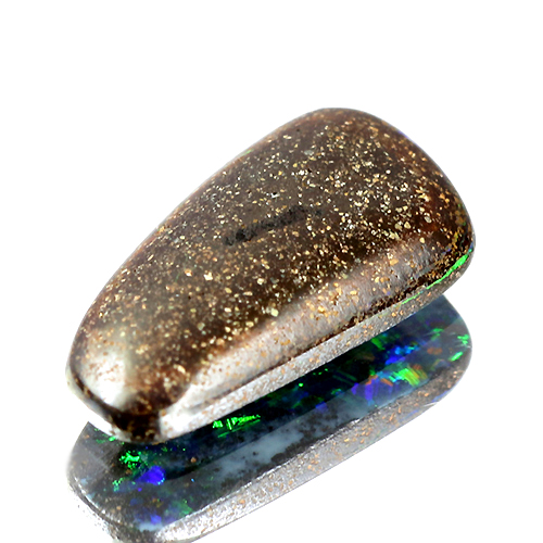 オーストラリア産ボルダーオパール 3.45ct 【品質保証書付】 即納