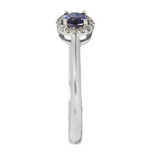 第169回抽選販売＞ベニトアイト 0.34ct ダイヤモンド プラチナ リング