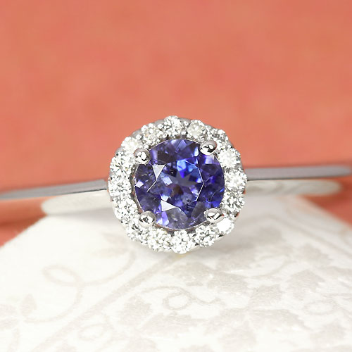 第169回抽選販売＞ベニトアイト 0.34ct ダイヤモンド プラチナ リング