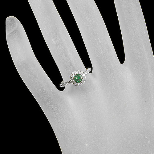 第169回抽選販売＞トラピッチェエメラルド 0.34ct ダイヤモンド