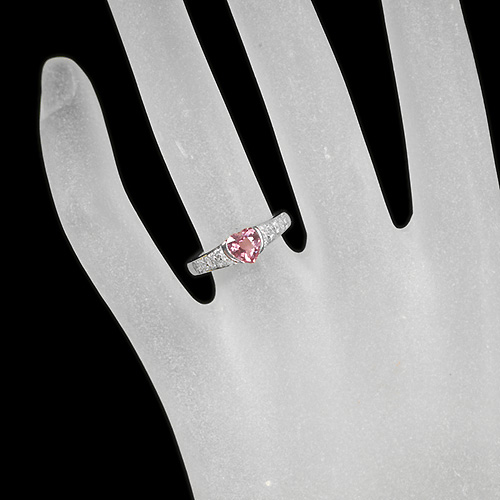 非加熱ピンクサファイア 1ct ハートシェイプ ダイヤモンド 非加熱ピンクサファイア 1ct ハートシェイプ ダイヤモンド