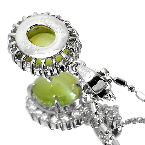 第180回抽選販売＞クリソベリルキャッツアイ 1.85ct ダイヤモンド