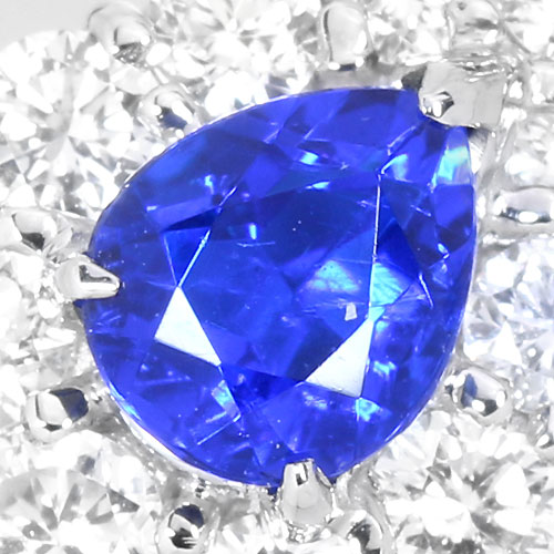 アウイナイト 0.33ct ダイヤモンド プラチナ ネックレス【品質保証書