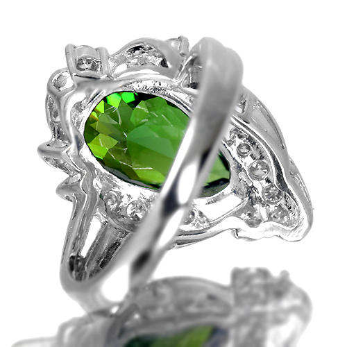 スフェーン ダイヤモンド プラチナリング スフェーン 3.7ct ダイヤモンド 0.8ct プラチナ リング(指輪)【品質