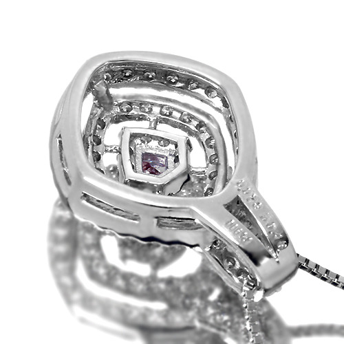 ピンクダイヤモンド 0.073ct/FIP/SI2 ダイヤモンド プラチナ