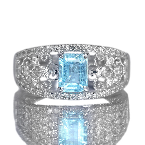 第194回抽選販売＞パライバトルマリン 0.96ct ダイヤモンド プラチナ