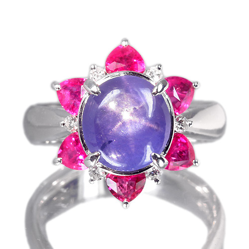 品質保証』ダイア指輪 2.0ct リング プラチナ PT950 ちっちゃく ルビー指48