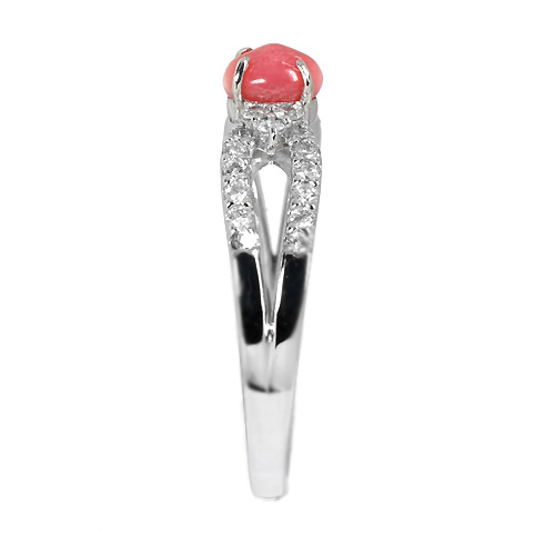 コンクパール 0.57ct ダイヤモンド プラチナ リング（指輪）【品質 