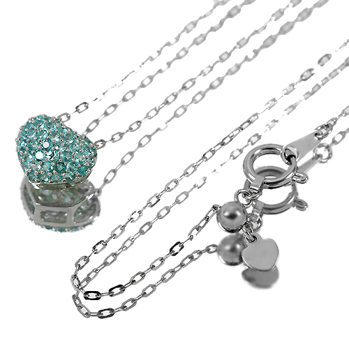 第215回抽選販売＞パライバトルマリン 0.45ct ホワイトゴールド 