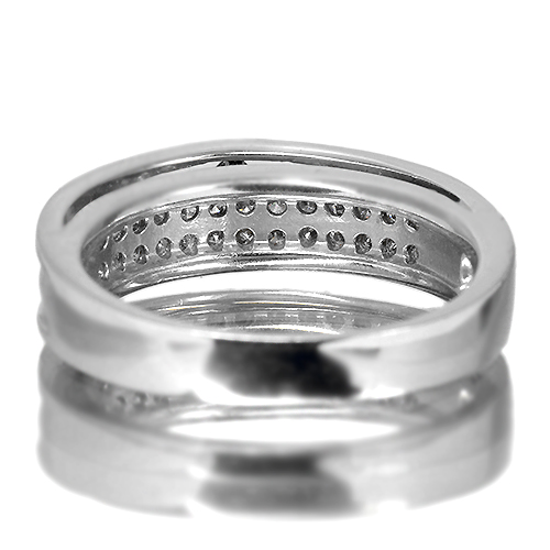 アレキサンドライト 0.37ct ダイヤモンド プラチナ リング（指輪