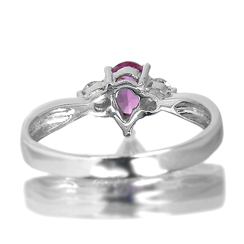 第221回抽選販売＞パパラチアサファイア 0.48ct ダイヤモンド プラチナ