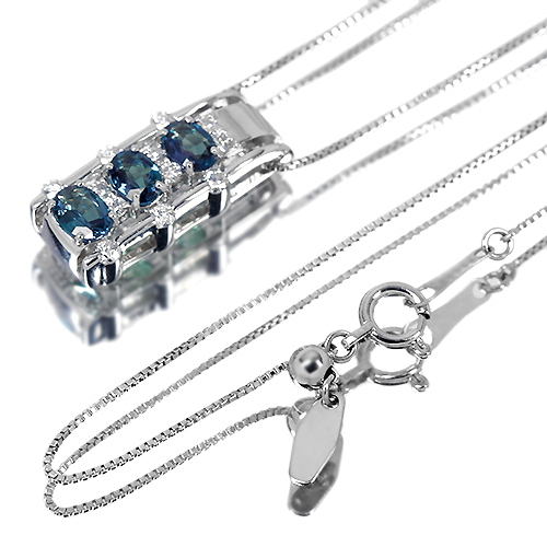 アレキサンドライト 0.67ct ダイヤモンド プラチナ ネックレス【品質