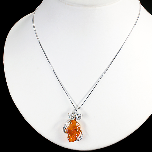 第245回抽選販売＞メキシコ産ファイアオパール 10.0ct ダイヤモンド