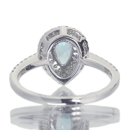 グランディディエライト 0.52ct ダイヤモンド プラチナ リング(指輪 