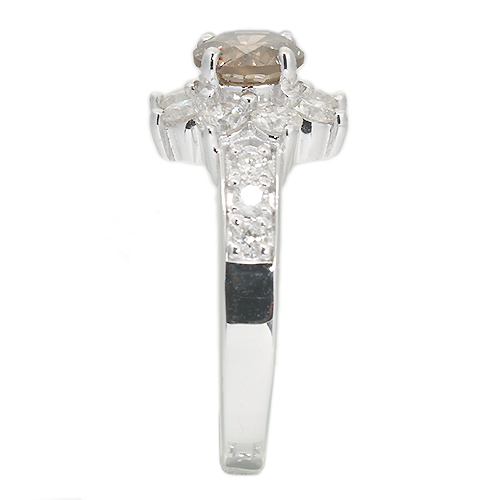 ブラウンダイヤモンド 1.0ct ダイヤモンド 1.0ct ホワイト