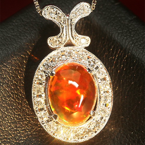 高級宝飾品 ダイヤ メキシコオパール 翡翠 帯留め メキシコ オパール リング プラチナ ダイヤモンド 指輪 PT900