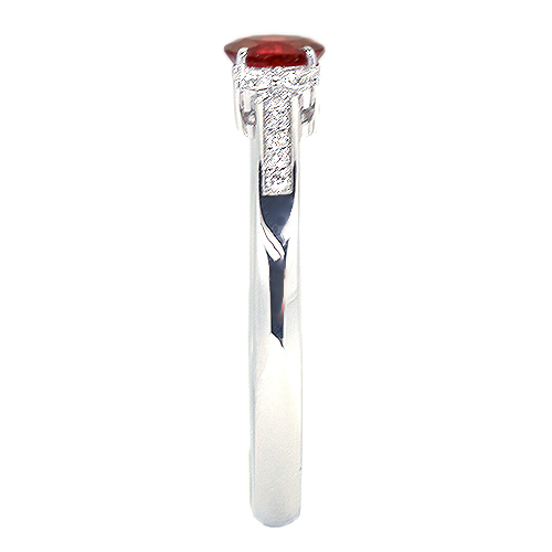 専用です。非加熱ピジョンブラッドルビー1.27ct D0.39ct 指輪 専用です。非加熱ピジョンブラッドルビー1.27ct D0.39ct 指輪 非