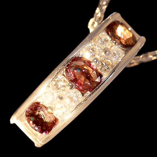 アレキサンドライト 0.5ct ダイヤモンド プラチナ ネックレス【品質