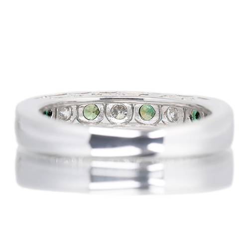アレキサンドライト 0.3ct ダイヤモンド 0.3ct プラチナ リング(指輪 