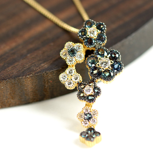 ブラジル産アレキサンドライト 0.5ct ダイヤモンド イエローゴールド