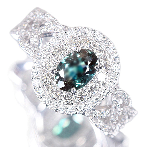 第272回抽選販売＞アレキサンドライト 1.1ct ダイヤモンド 0.7ct
