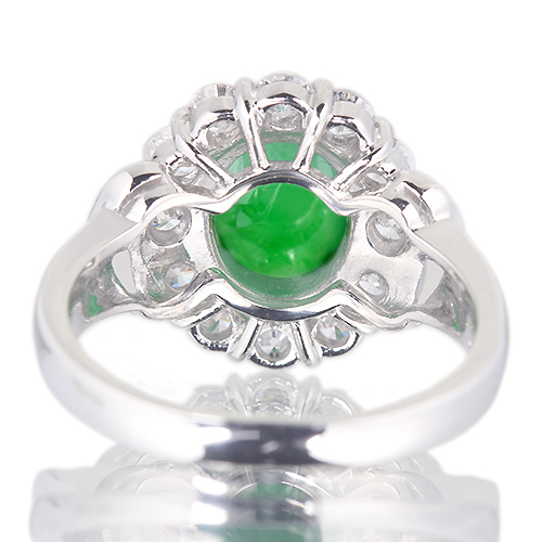 約1カラット翡翠ヒスイ　指輪トップ 楽天市場】翡翠 36.54ct リング 16号 PT900 プラチナ 指輪