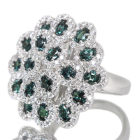 �A���L�T���h���C�g ��2.3ct �_�C�������h 1.7ct �v���`�i �����O(�w��)