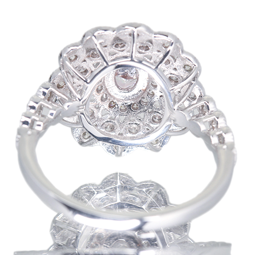 ファンシーパープリッシュピンクダイヤモンド 0.184ct/FPP/I1