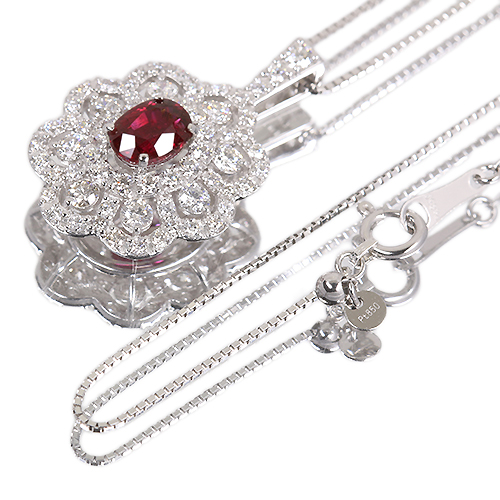 専用JH100★高級 非加熱ルビー1.387ct ダイヤ pt ヘッド 鑑別付 非加熱ピジョンブラッドルビー 1.0ct ダイヤモンド 1.0ct
