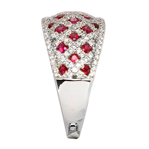 JF55★高級 ルビー0.24ct ダイヤ プラチナ リング 鑑別付 JF55☆高級 ルビー0.24ct ダイヤ プラチナ リング 鑑別付 - メルカリ