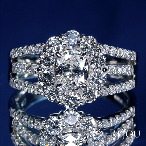 プラチナダイヤモンド0.2ct 婚約指輪】プラチナ・ダイヤモンド0.2ct（F・VVS・3EX・H&C