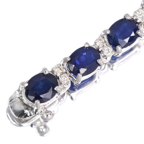 第293回抽選販売＞ブルーサファイア 10.0ct ダイヤモンド 0.4ct