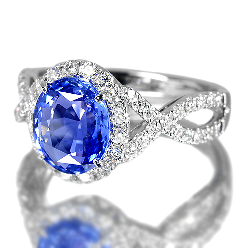 第294回抽選販売＞スリランカ産非加熱ブルーサファイア 2.39ct