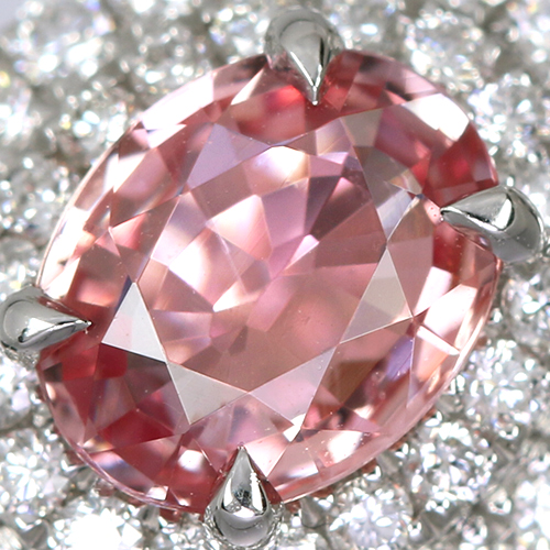 第306回抽選販売＞パパラチアサファイア 1.08ct ダイヤモンド 0.44ct