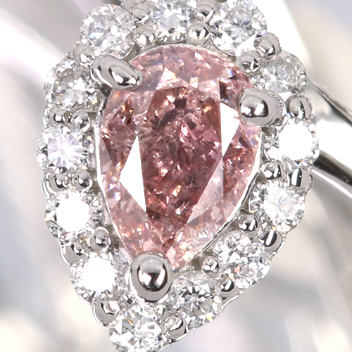 第312回抽選販売＞ピンクダイヤモンド 0.27ct/FBP/I1 ダイヤモンド 0.3
