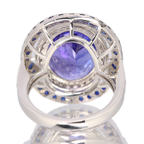第314回抽選販売＞タンザナイト 9ct ブルーサファイア 1.1ct