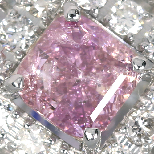 パープル（ファンシー インテンス ピンク パープル）ダイヤモンド 0.506ct/FIPP/I1 ダイヤモンド 0.92ct プラチナ  ネックレス【品質保証書/宝石鑑別書/CGLソ付】 即納ジュエリー ジュエリー通販リジュー | レアストーン・高級ジュエリーオンラインショップ