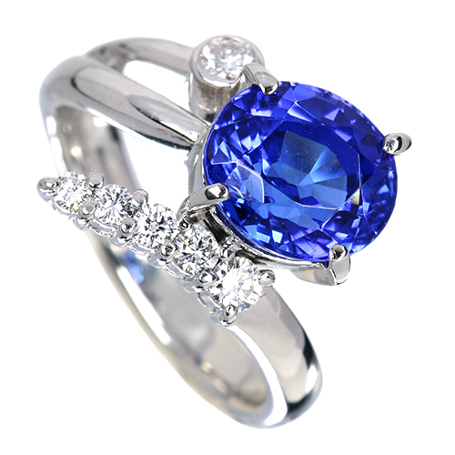 第317回抽選販売＞タンザナイト 3.4ct ダイヤモンド 0.2ct