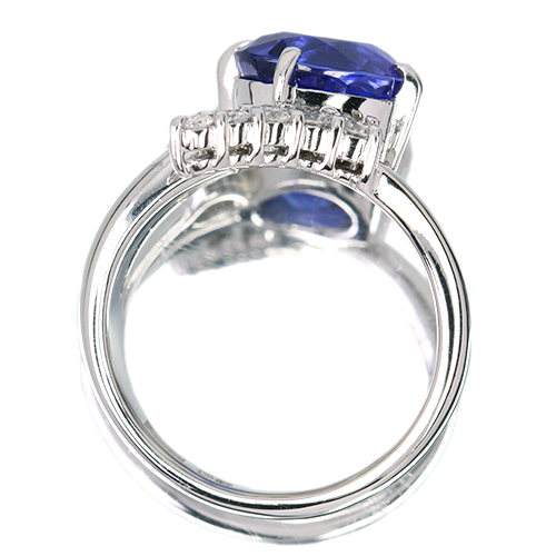 超お得！タンザナイト1.4ctダイヤ0.4ct crossfor公式】リング タンザナイト0.1カラット/ダイヤモンド