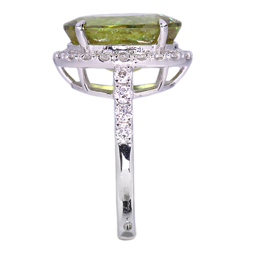専用JE73★高級 ダイヤモンド0.95ct プラチナ リング イエローダイヤモンド/ダイヤモンド プラチナリング（F.V.Y/0.44