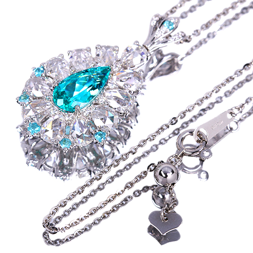 パライバトルマリン 0.235ct 5.28×3.34mm ペアシェイプ ルース