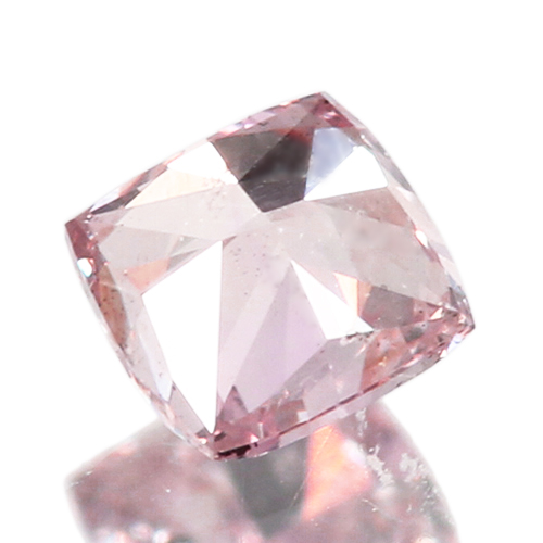 ピンクダイヤモンド 0.13ct/FP/SI2 ルース【品質保証書/AGTソ付】 即納 