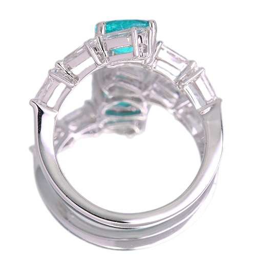 商談中※ブラジル産パライバトルマリン 0.9ct ファンシーカイト