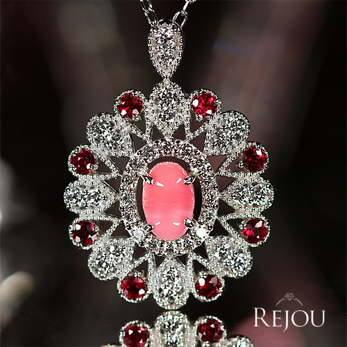 第330回抽選販売＞コンクパール 0.6ct ルビー ハートアンド  