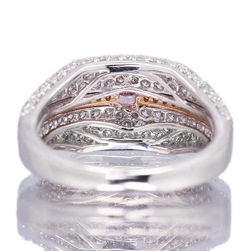 ピンクダイヤモンド 0.157ct/FIPP/I1 ピンクダイヤモンド(ラウンド