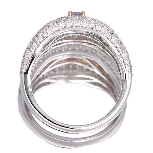ピンクダイヤモンド 0.157ct/FIPP/I1 ピンクダイヤモンド(ラウンド